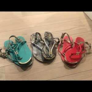 HOT DV Sandals - 3 Pairs